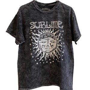 Urban Outfitters Sublime Acid Wash Oversized Graphic Tee